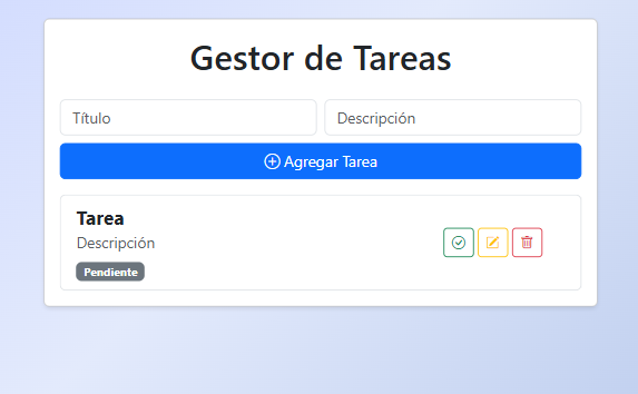 Gestor de Tareas